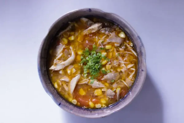 Chicken Corn And Chilli Soup / www.quichentell.com