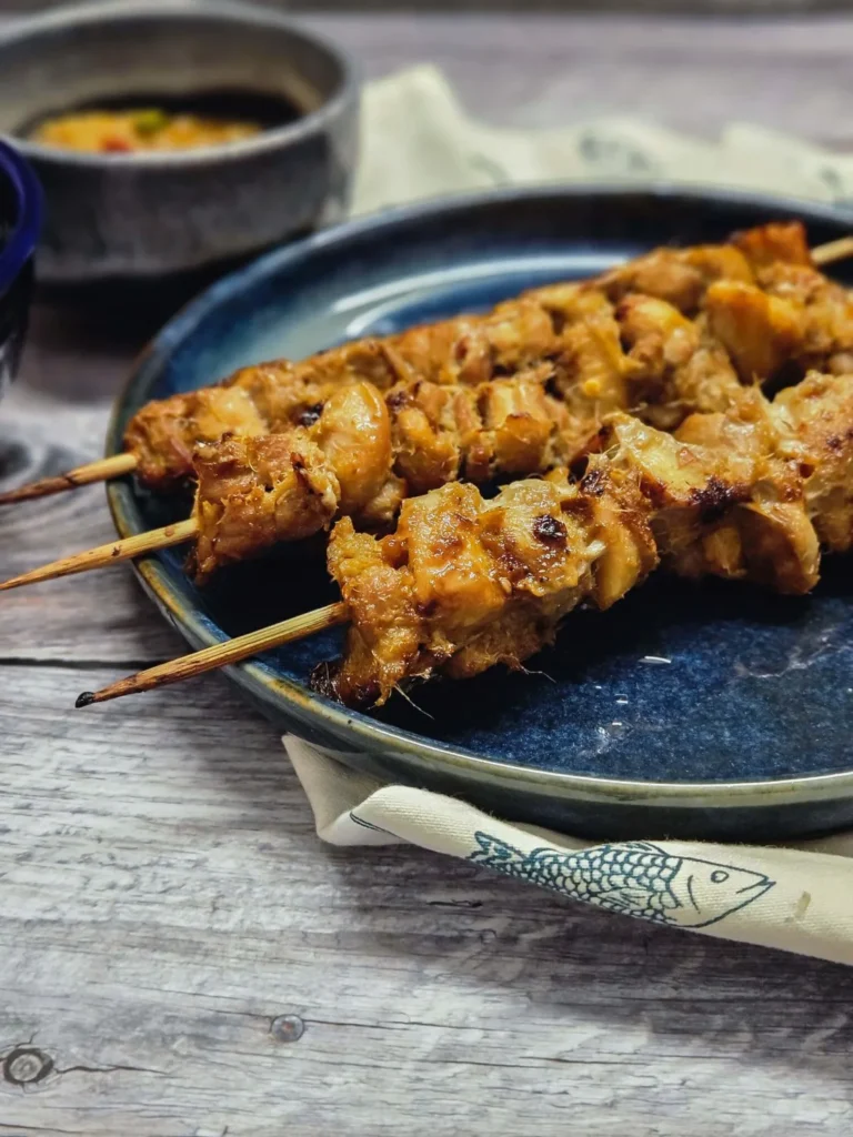 Lemongrass Chicken Skewers / www.quichentell.com