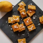 Millet Mango Coconut Blondies / www.quichentell.com